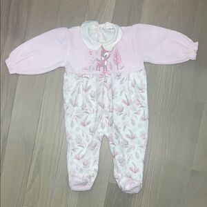 Pink Baby Deer One Piece